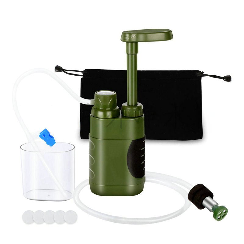 Filtre à eau portable à 3 étapes, filtration de 0,01 micron "Filterwell - L250" - Planète Rando