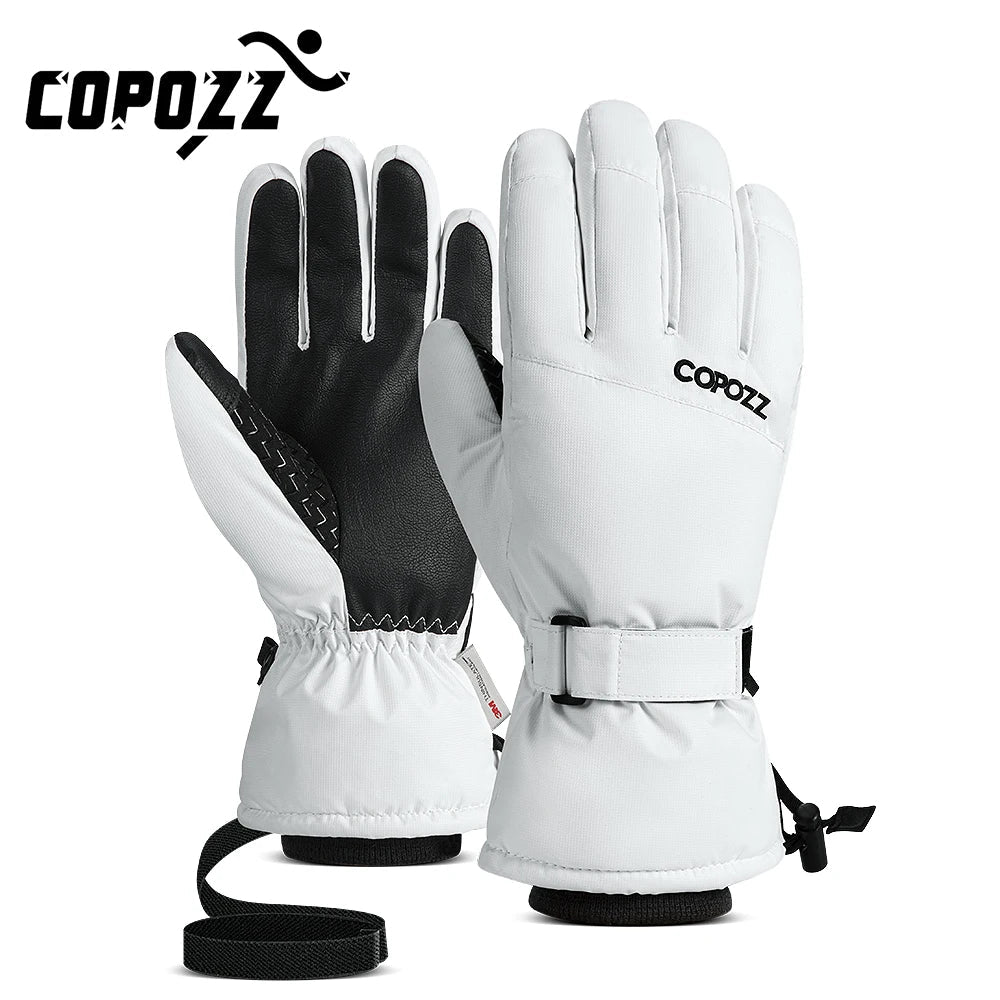 Gants de ski d'hiver chauds et imperméables avec technologie 3M Thinsulate "Copozz - 20602" - Planète Rando