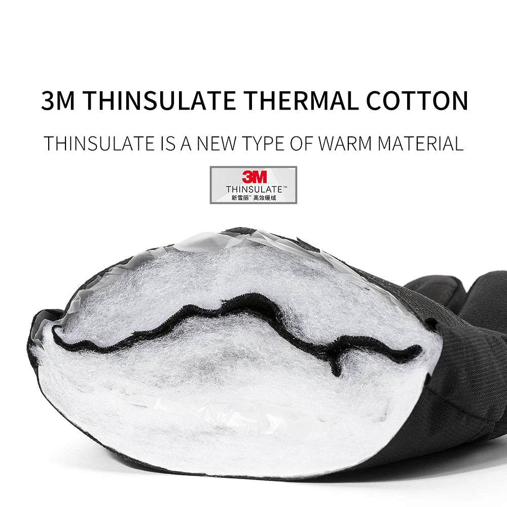 Gants de ski d'hiver chauds et imperméables avec technologie 3M Thinsulate "Copozz - 20602" - Planète Rando