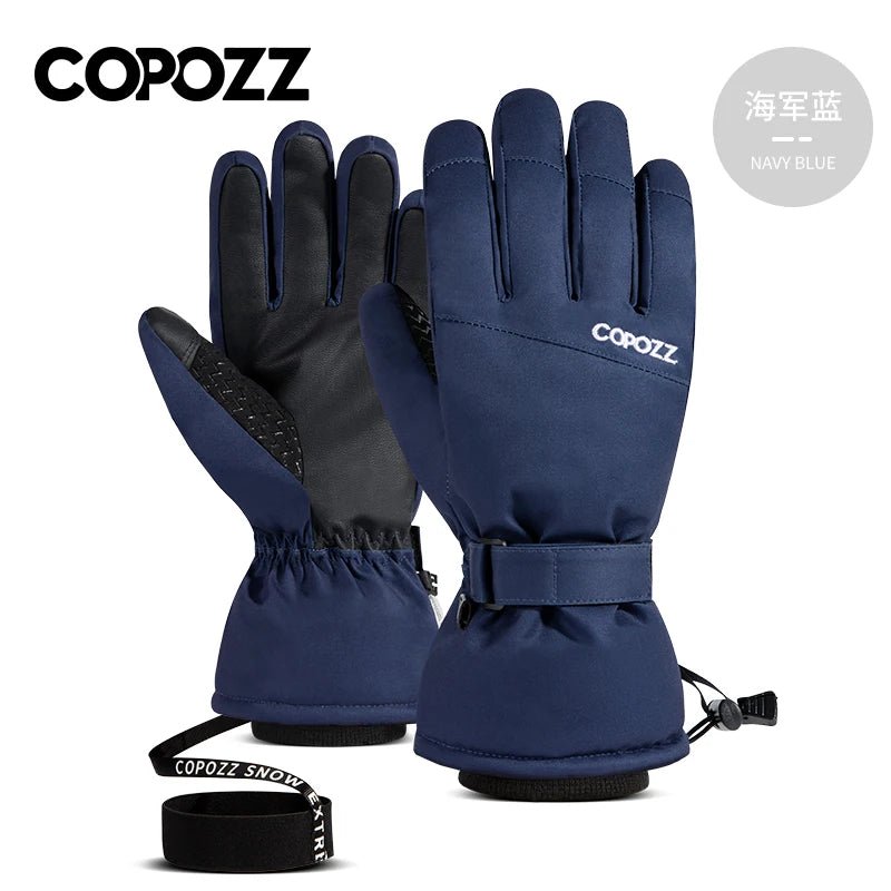 Gants de ski d'hiver chauds et imperméables avec technologie 3M Thinsulate "Copozz - 20602" - Planète Rando
