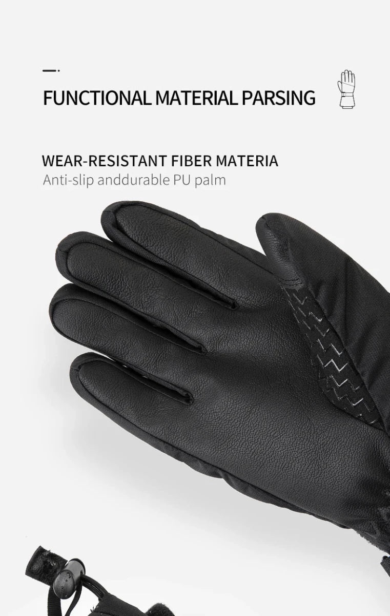 Gants de ski d'hiver chauds et imperméables avec technologie 3M Thinsulate "Copozz - 20602" - Planète Rando
