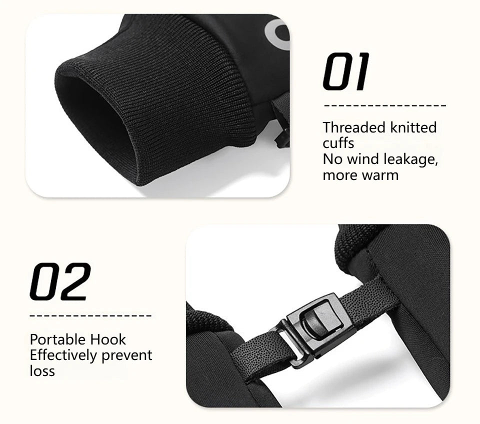 Gants d'hiver pour enfants tactiles & antidérapants "KoKossi - D448" - Planète Rando