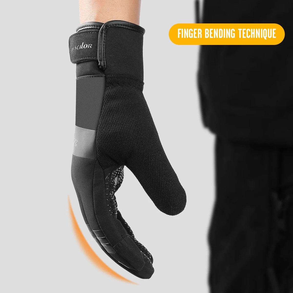 Gants d'hiver tactiles chauds avec technologie 3M Thinsulate 100g "Kyncilor - A0052" - Planète Rando