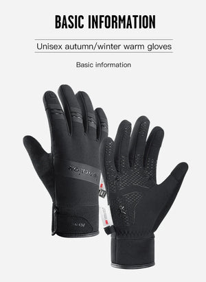 Gants d'hiver tactiles chauds avec technologie 3M Thinsulate 100g "Kyncilor - A0052" - Planète Rando