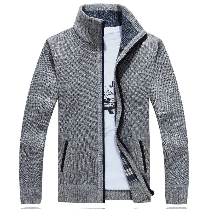 Gilet chaud / cardigan ajusté pour Homme "FAVOCENT - 203XQ" - Planète Rando