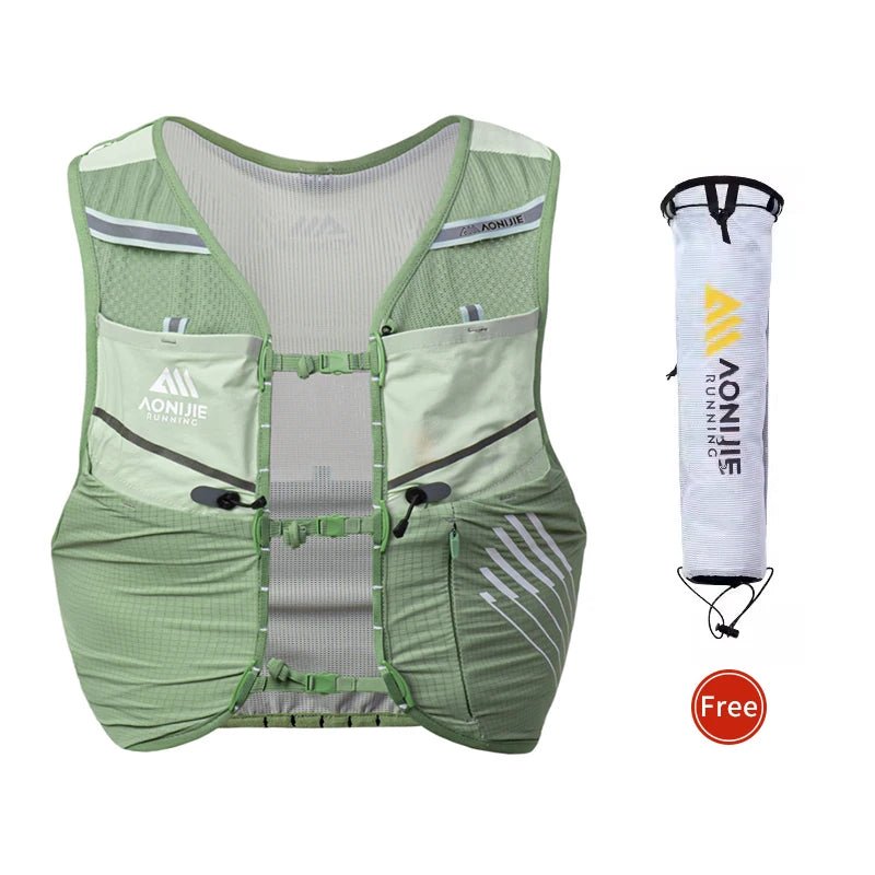 Gilet d'hydratation léger 5L pour le trail, la randonnée et le cyclisme "AONIJIE - C9100" - Planète Rando