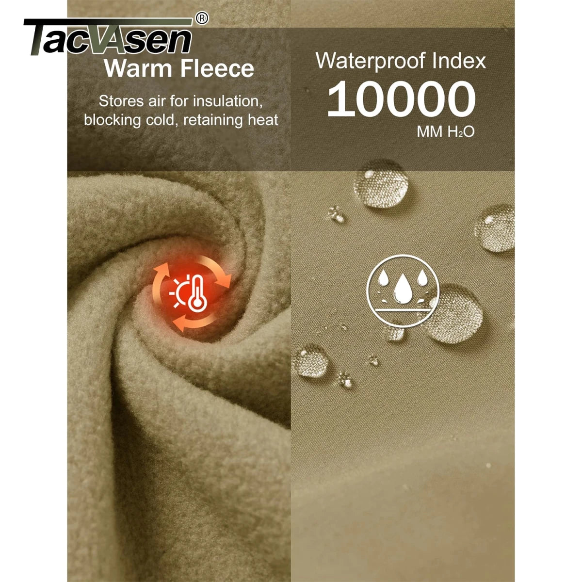 Gilet / softshell sans manche en micro - polaire pour homme "TACVASEN - CTE8" - Planète Rando