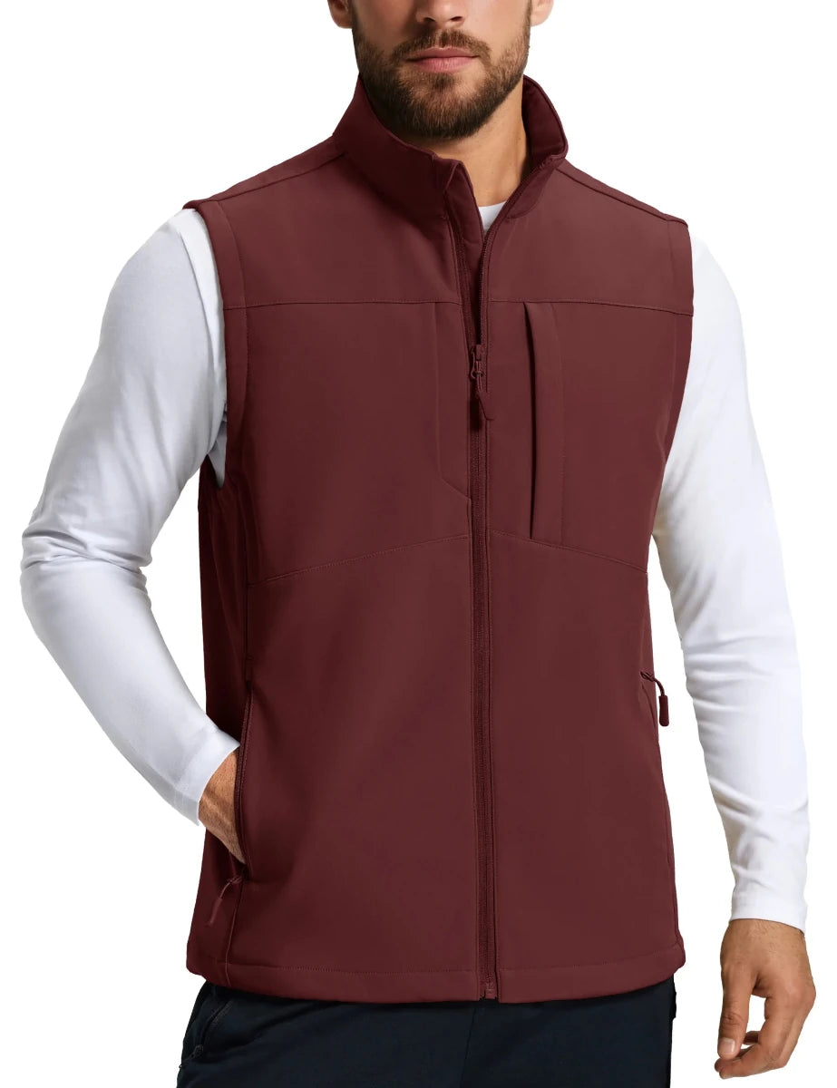 Gilet / softshell sans manche en micro - polaire pour homme "TACVASEN - CTE8" - Planète Rando