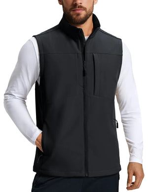Gilet / softshell sans manche en micro - polaire pour homme "TACVASEN - CTE8" - Planète Rando