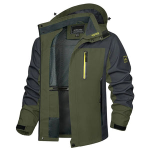 Hardshell / veste imperméable et légère pour homme "TACVASEN - TJ396" - Planète Rando