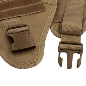 Harnais tactique / gilet d'entraînement pour chiens "PETRAVEL - Dog harness" - Planète Rando