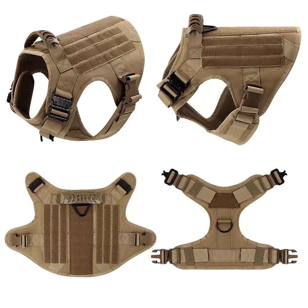 Harnais tactique / gilet d'entraînement pour chiens "PETRAVEL - Dog harness" - Planète Rando
