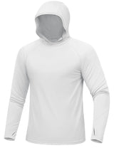 Hoodie / T-shirt manches longues à capuche homme UPF 50+ "TACVASEN - CTA27" - Planète Rando