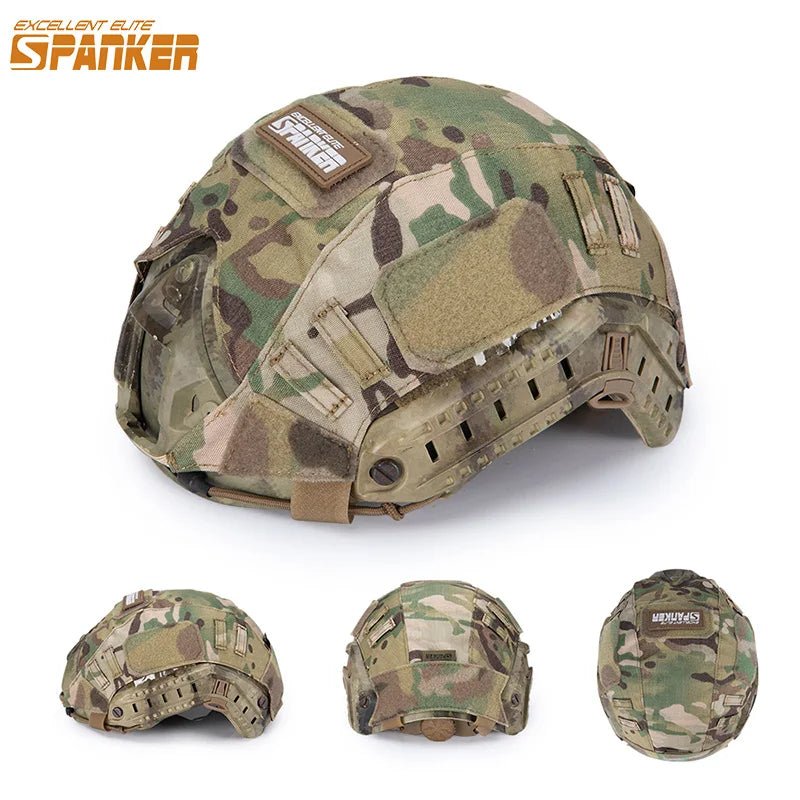 Housse de casque tactique en tissu "EXCELLENT ELITE SPANKER - EP146MC" - Planète Rando