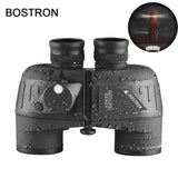 Jumelles 10x50 étanche IP55 avec télémètre boussole BAK4 HD "Bostron - CT1050C" - Planète Rando