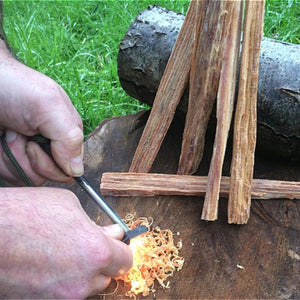 Kit d'allumage pour la survie et le bushcraft "47 Outdoor - Wood Kindling" - Planète Rando