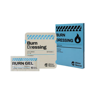 Kit de gel anti - brûlures de premiers secours "Rhino Rescue - CR - BD01" - Planète Rando