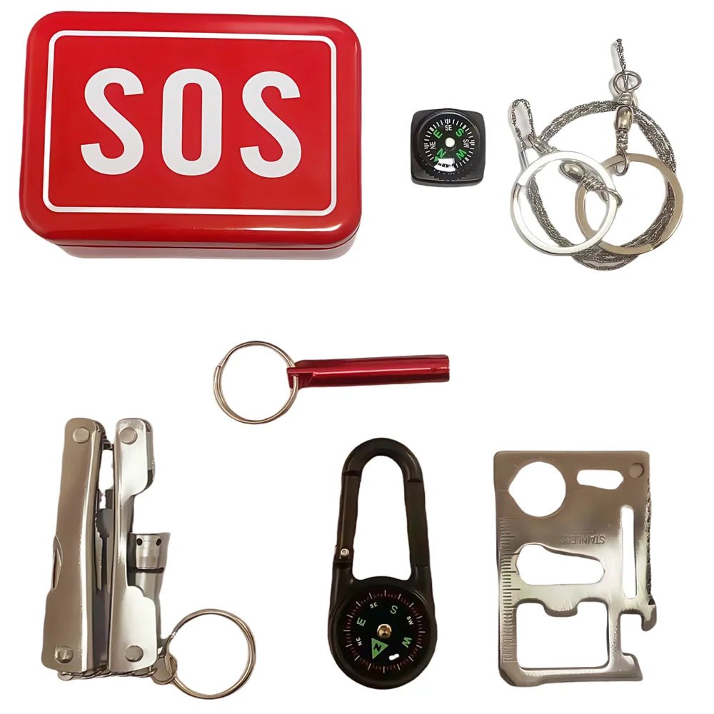 Kit de premiers secours d'urgence "SOS - Survival Kit" - Planète Rando