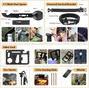 Kit de survie / trousse premiers secours avec pochette Molle "Planete Rando - Survival Pro Kit" - Planète Rando