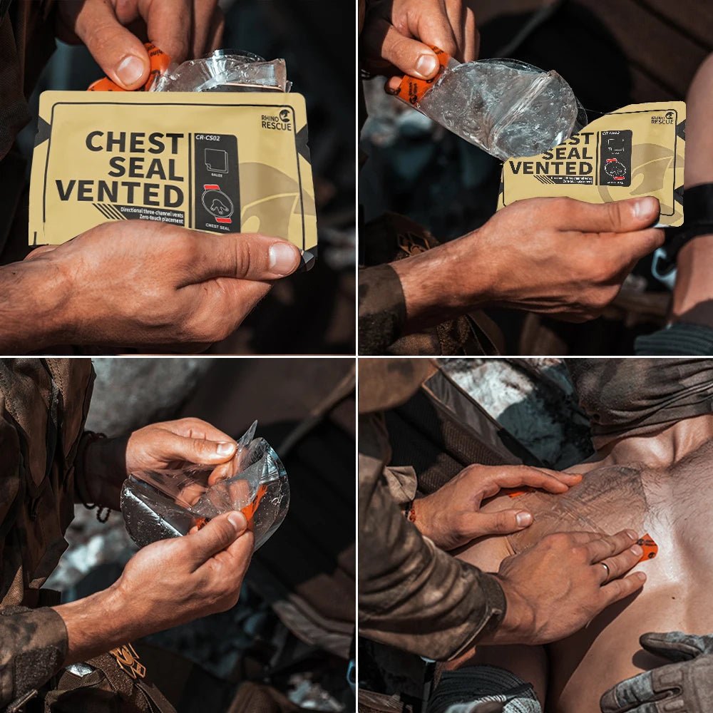 Kit médical de traumatologie de sauvetage / fournitures de recharge IFAK "Rhino rescue - Trauma kit series" - Planète Rando