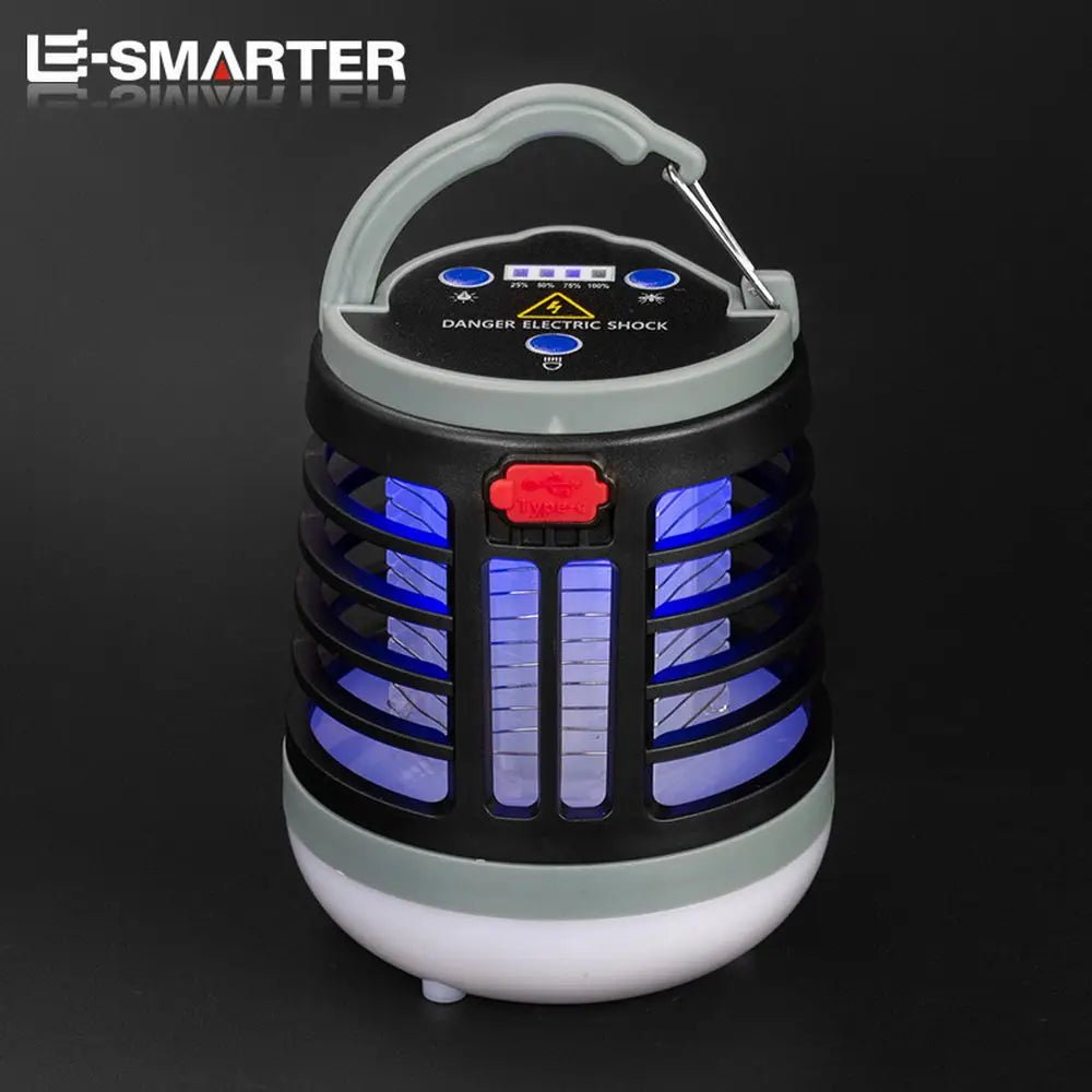 Lampe anti - moustiques d'extérieur résistante à la pluie "E - SMARTER - W882" - Planète Rando