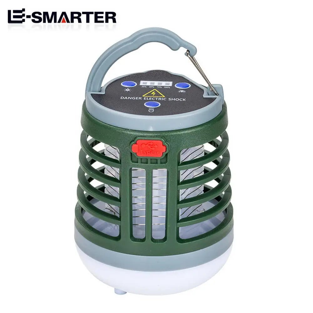 Lampe anti - moustiques d'extérieur résistante à la pluie "E - SMARTER - W882" - Planète Rando