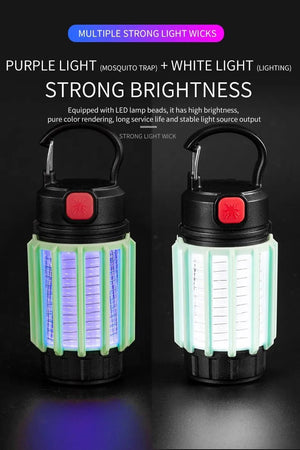 Lampe anti - moustiques d'extérieur résistante à la pluie "E - SMARTER - W882" - Planète Rando