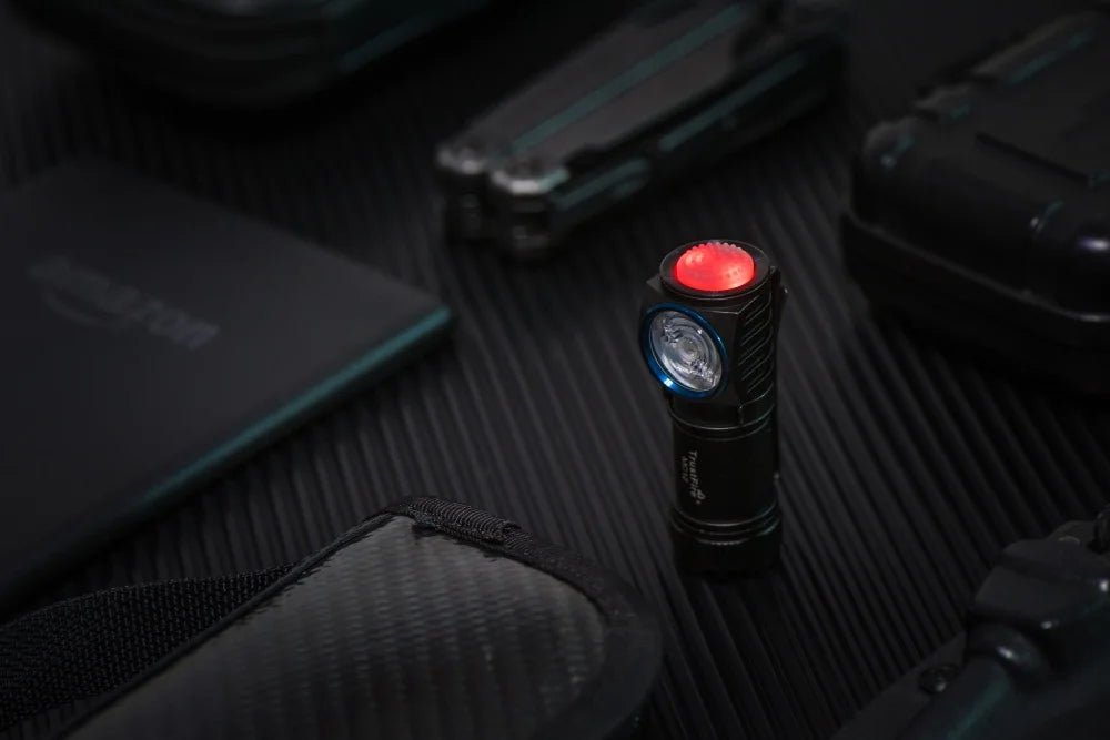 Lampe frontale LED magnétique rechargeable XP - L HI jusqu'à 1000 lumens "TrustFire - MC12" - Planète Rando