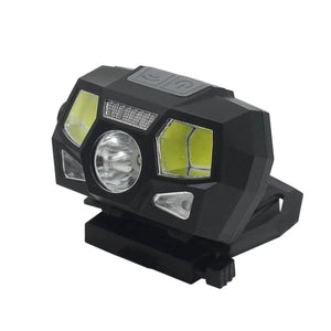 Lampe frontale tactique pour casque avec capteur de signalisation, rechargeable par USB "BOOIU - FAST MICH" - Planète Rando