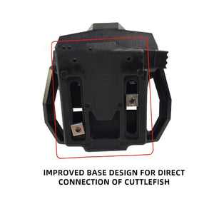 Lampe frontale tactique pour casque avec capteur de signalisation, rechargeable par USB "BOOIU - FAST MICH" - Planète Rando
