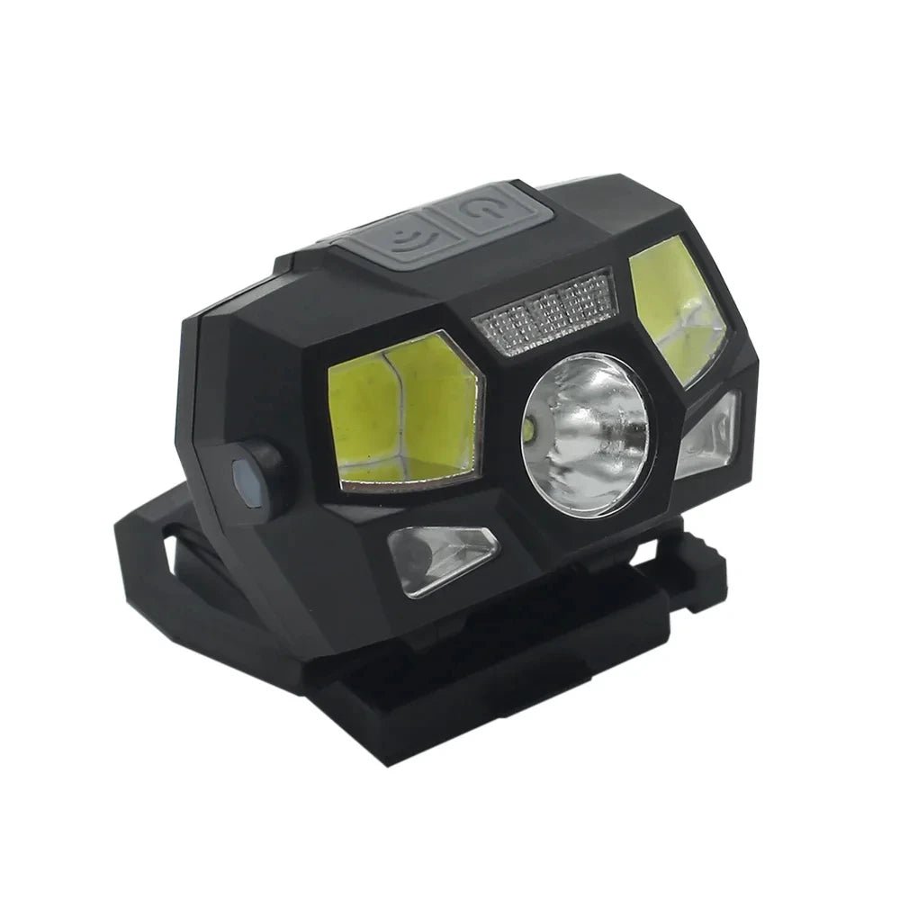 Lampe frontale tactique pour casque avec capteur de signalisation, rechargeable par USB "BOOIU - FAST MICH" - Planète Rando