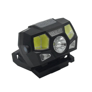 Lampe frontale tactique pour casque avec capteur de signalisation, rechargeable par USB "BOOIU - FAST MICH" - Planète Rando