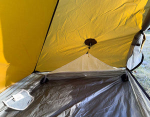 Tente de bivouac ultra-légère pour 1 personne à simple-paroi 690g "3F UL GEAR - Lanshan 1 Pro" 3F UL GEAR