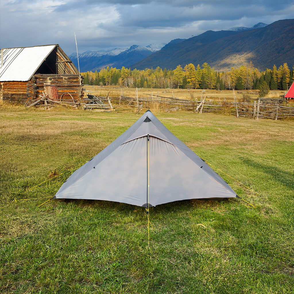 Tente de bivouac ultra-légère pour 2 personnes à simple-paroi 1,2kg “3F UL GEAR - Lanshan 2 pro” 3F UL GEAR