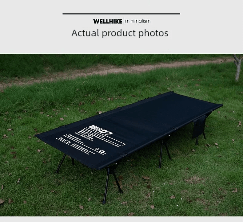 Lit de camp 2 en 1 avec tente simple - paroi "Wellhike Minimalism - Yunchi SWS" - Planète Rando