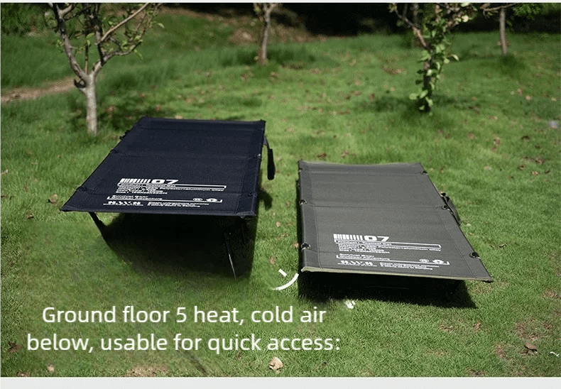 Lit de camp 2 en 1 avec tente simple - paroi "Wellhike Minimalism - Yunchi SWS" - Planète Rando