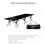 Lit de camp 2 en 1 avec tente simple - paroi "Wellhike Minimalism - Yunchi SWS" - Planète Rando