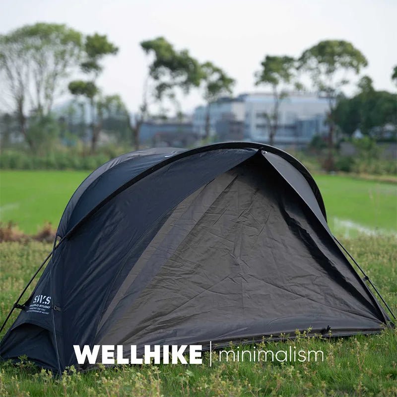 Lit de camp 2 en 1 avec tente simple - paroi "Wellhike Minimalism - Yunchi SWS" - Planète Rando