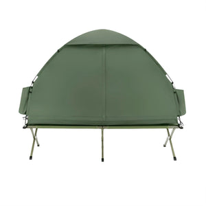 Lit de camp 4 en 1 avec matelas, tente et sac de transport pour 1 personne "SoBuy - OGS32 - GR" - Planète Rando