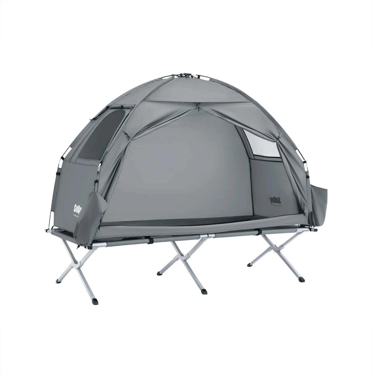 Lit de camp hybride avec tente 3 en 1 pour 1 personne "SoBuy - OGS32 - II" - Planète Rando