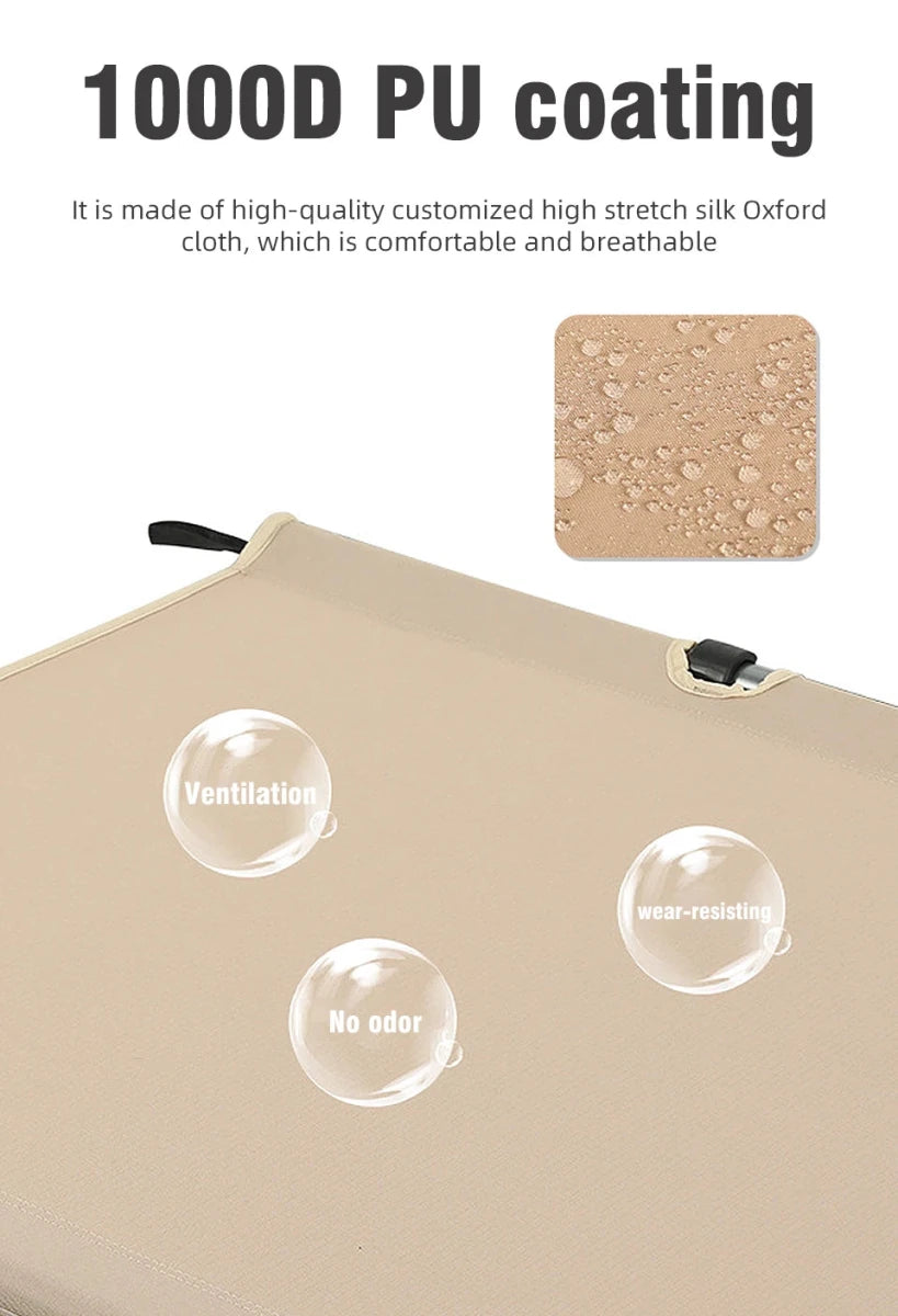 Lit de camping pliable et portable pour le camping, van - life et opérations "Pacoone - Camp bed" - Planète Rando