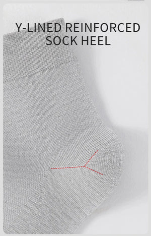 Lot de 5 paires de chaussettes en fibre de bambou pour homme antibactériennes "MiiOW - MQL2B28368" - Planète Rando