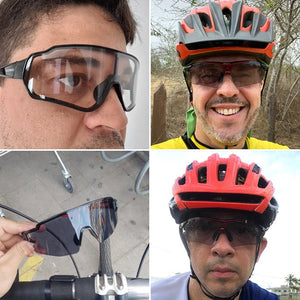 Lunettes de cyclisme photochromique de protection pour VTT et cyclisme sur route "ROCKBROS - SP216" - Planète Rando