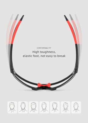 Lunettes de cyclisme photochromique de protection pour VTT et cyclisme sur route "ROCKBROS - SP216" - Planète Rando