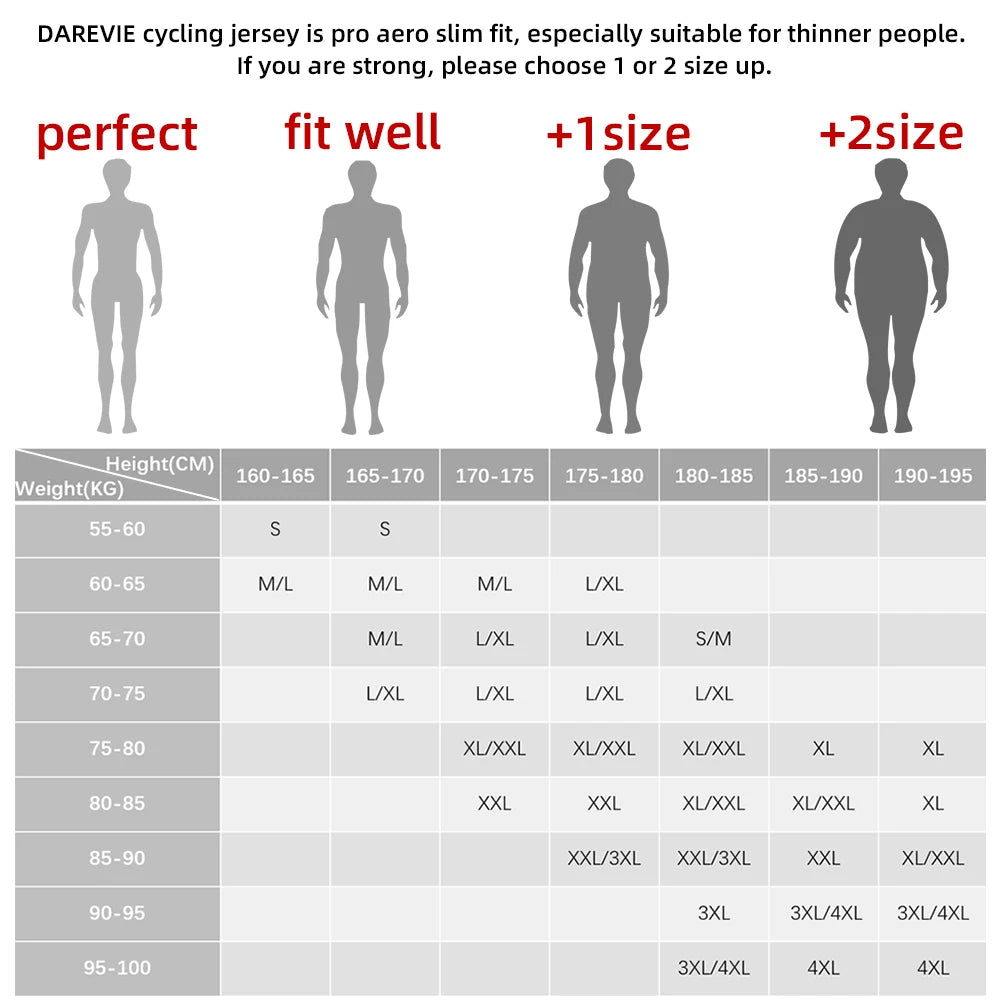 Le maillot de cyclisme unisexe à manches longues blanc DAREVIE "DVJ187" est doté d'une protection UV-SPF30+/SPF50+, d'une fermeture éclair sur le devant, de logos discrets, d'un tissu respirant et de manches en maille 3D pour plus de confort. Montré sur un fond uni.