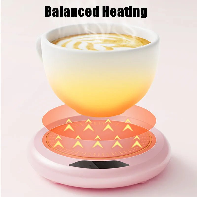 Mini chauffe - tasse thermostatique USB avec 3 vitesses "JFBONIN - Thermostatic coaster" - Planète Rando