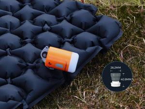 Mini - pompe à air / gonfleur portable 4 en 1 avec éclairage LED USB "FLEXTAILGEAR - Max Pump 2 Pro" - Planète Rando