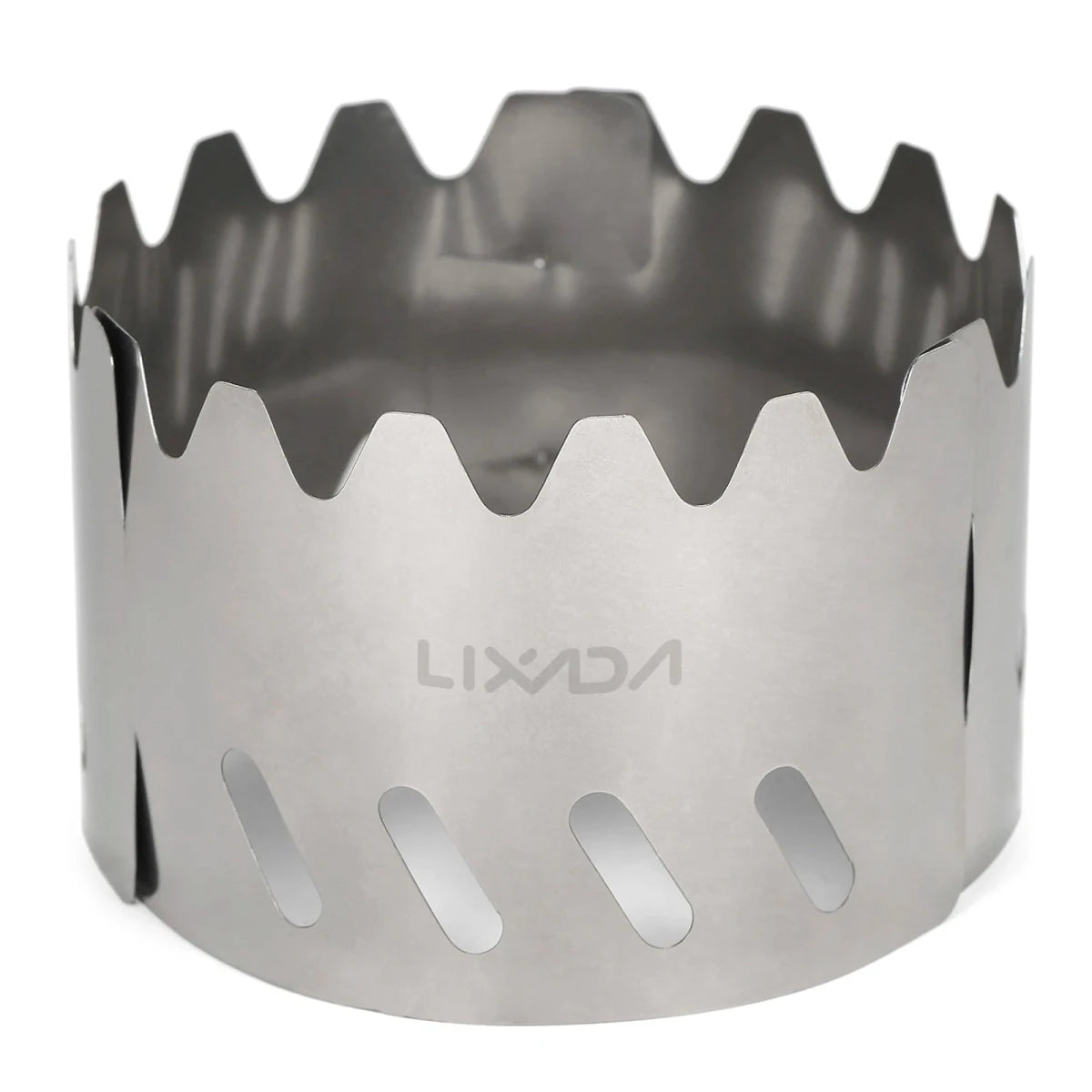 Mini réchaud à alcool d'extérieur en alliage d'aluminium avec couvercle "Lixada - ST025" - Planète Rando