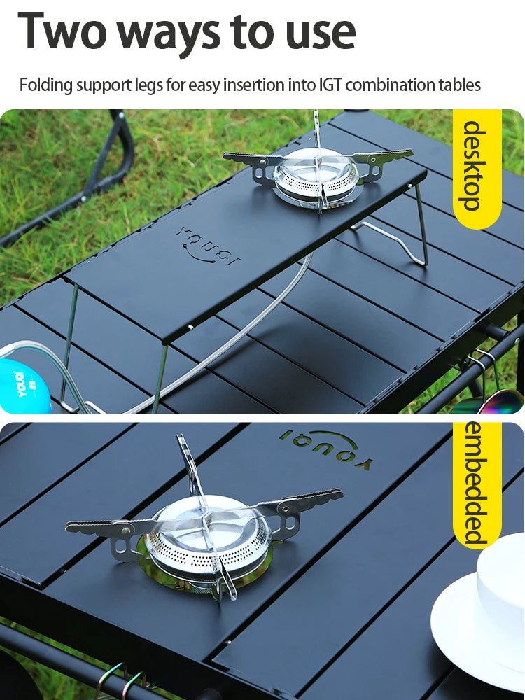 Mini - réchaud à gaz pour table IGT 2800w "YOUQI - DLG80S" - Planète Rando