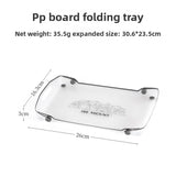 Mini table pliante ultralégère en polypropylène et plateau 97g " Isemount - Folding table pp" - Planète Rando